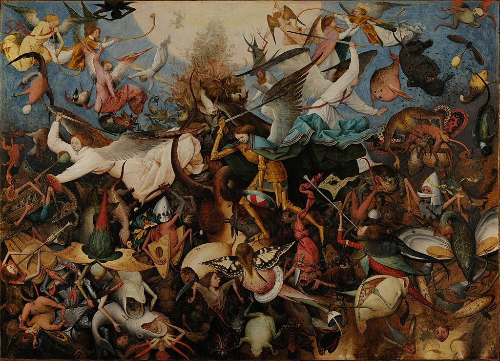 Fall of the Rebel Angels by Pieter Bruegel