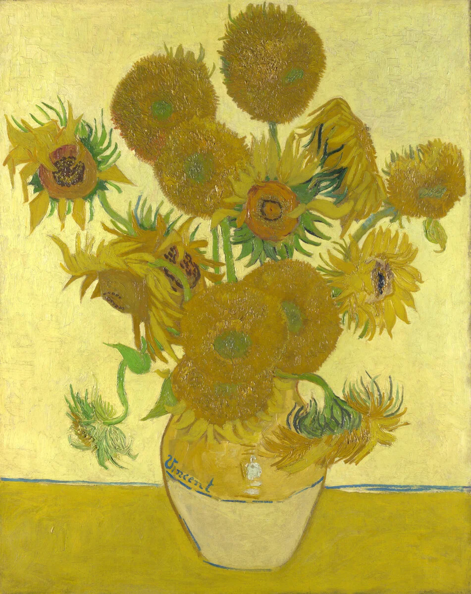 Sunflowers by Van Gogh