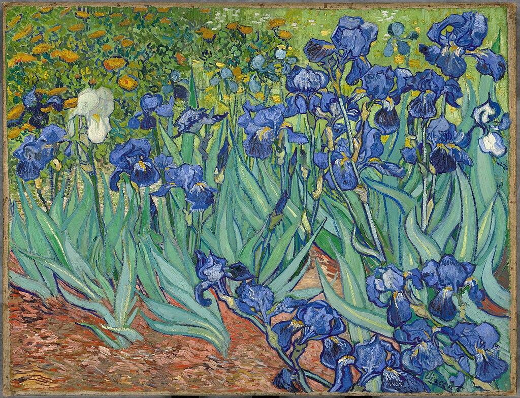 Irises by Van Gogh
