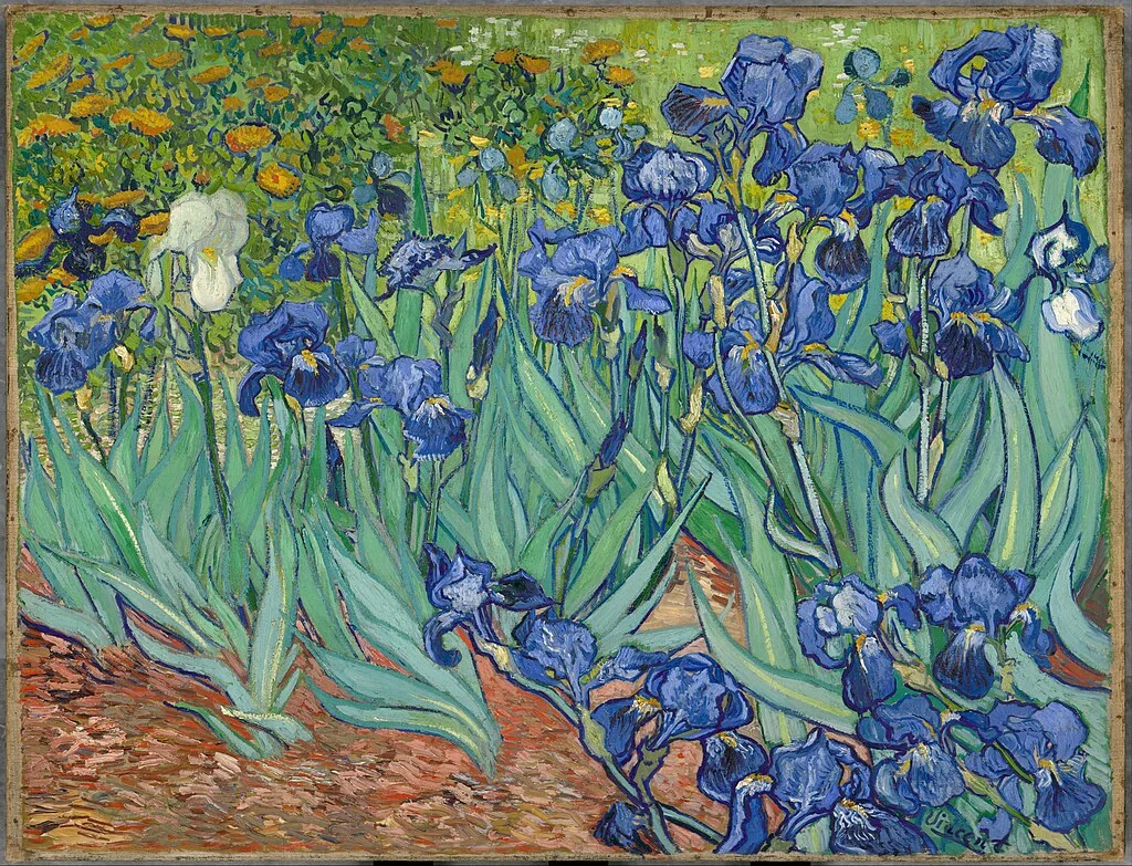 Irises by Van Gogh