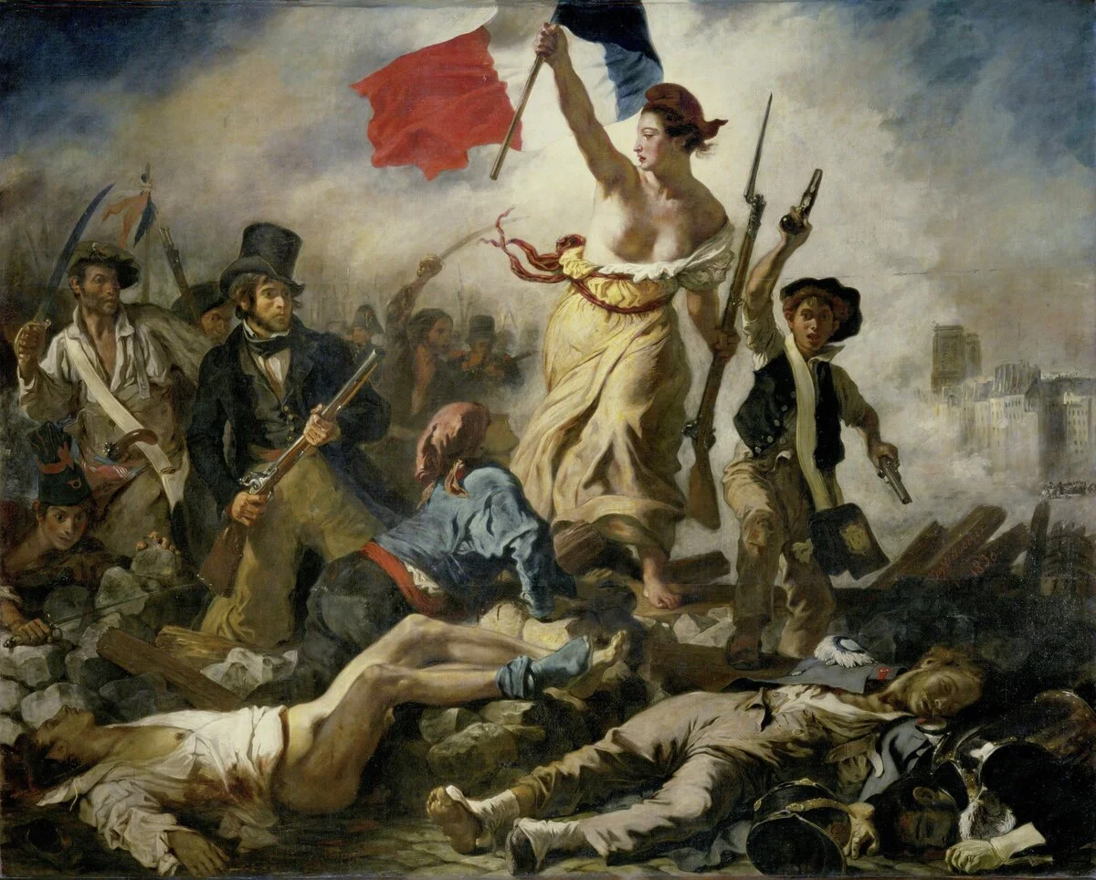 Liberty Leading the People by Delacroix