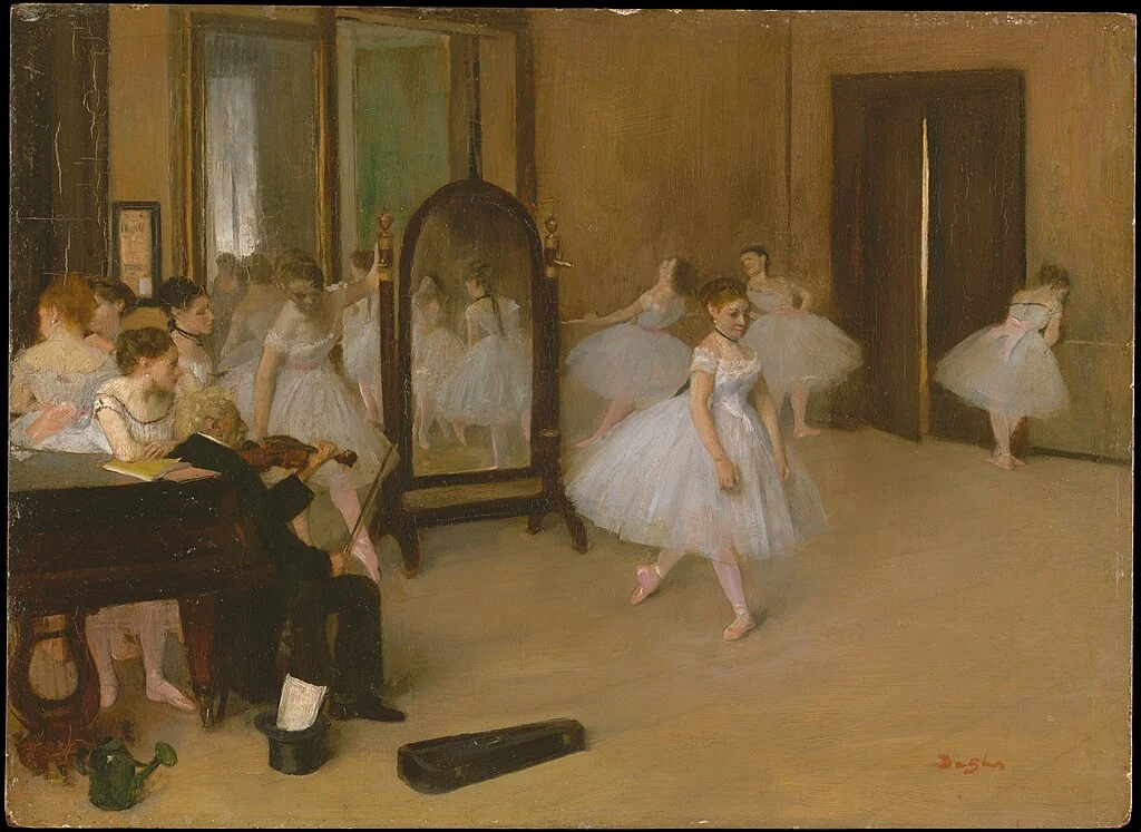 The Ballet Class by Edgar Degas
