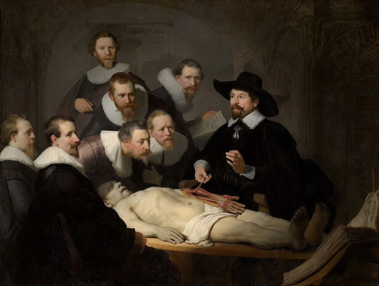 The Anatomy Lesson by Rembrandt
