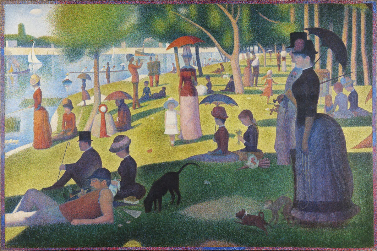 A Sunday on La Grande Jatte by Georges Seurat