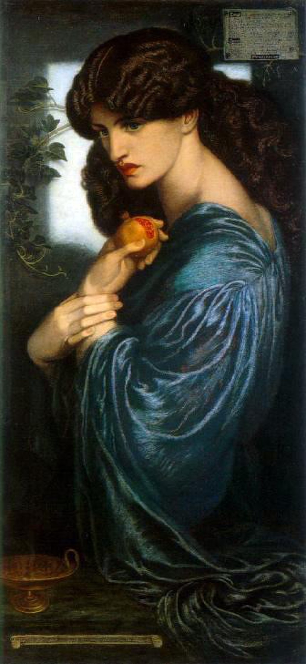 Proserpine by Dante Gabriel Rossetti