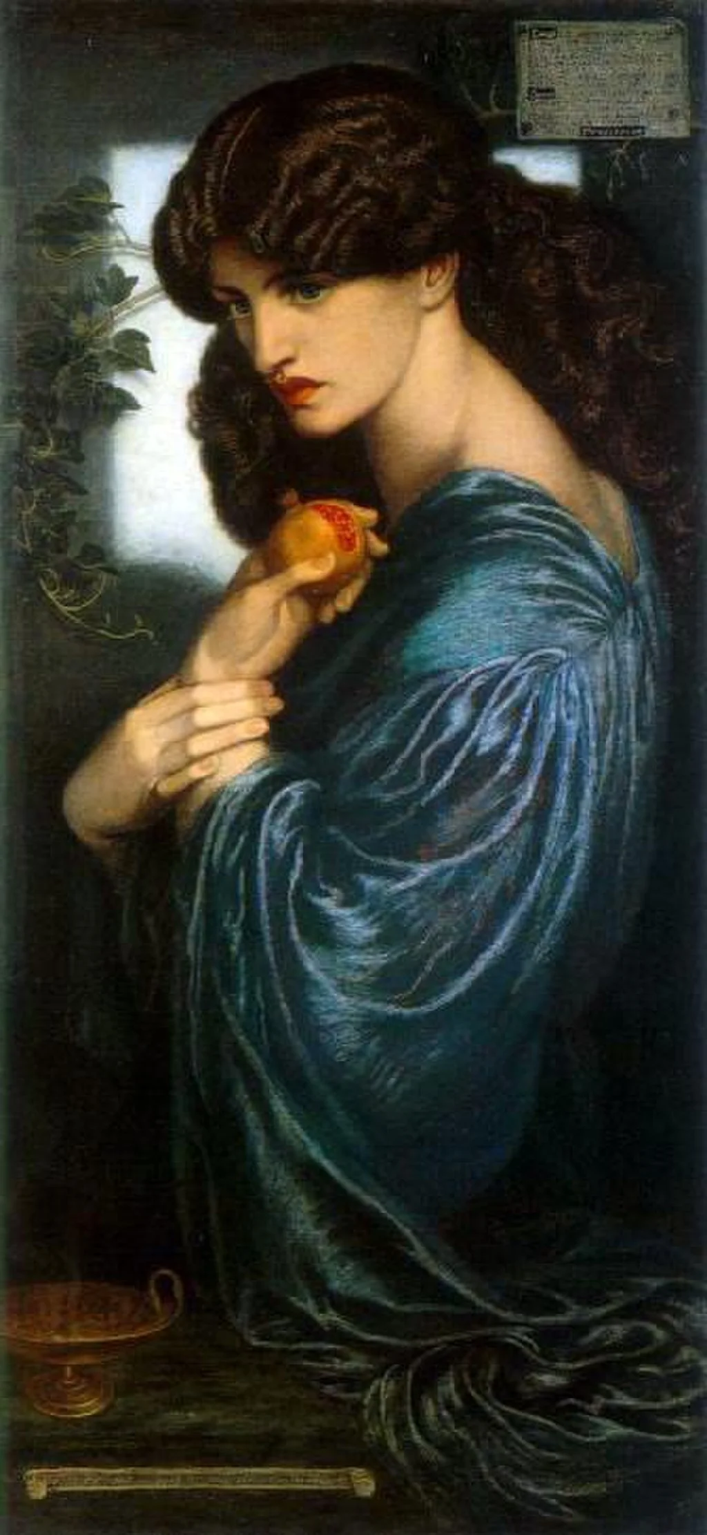 Proserpine by Dante Gabriel Rossetti